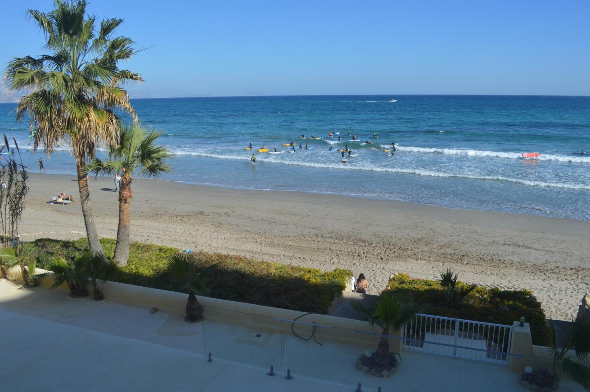 Espectacular Apartamento A Pie De Playa En Chalet Roquetes Alicante Exterior foto