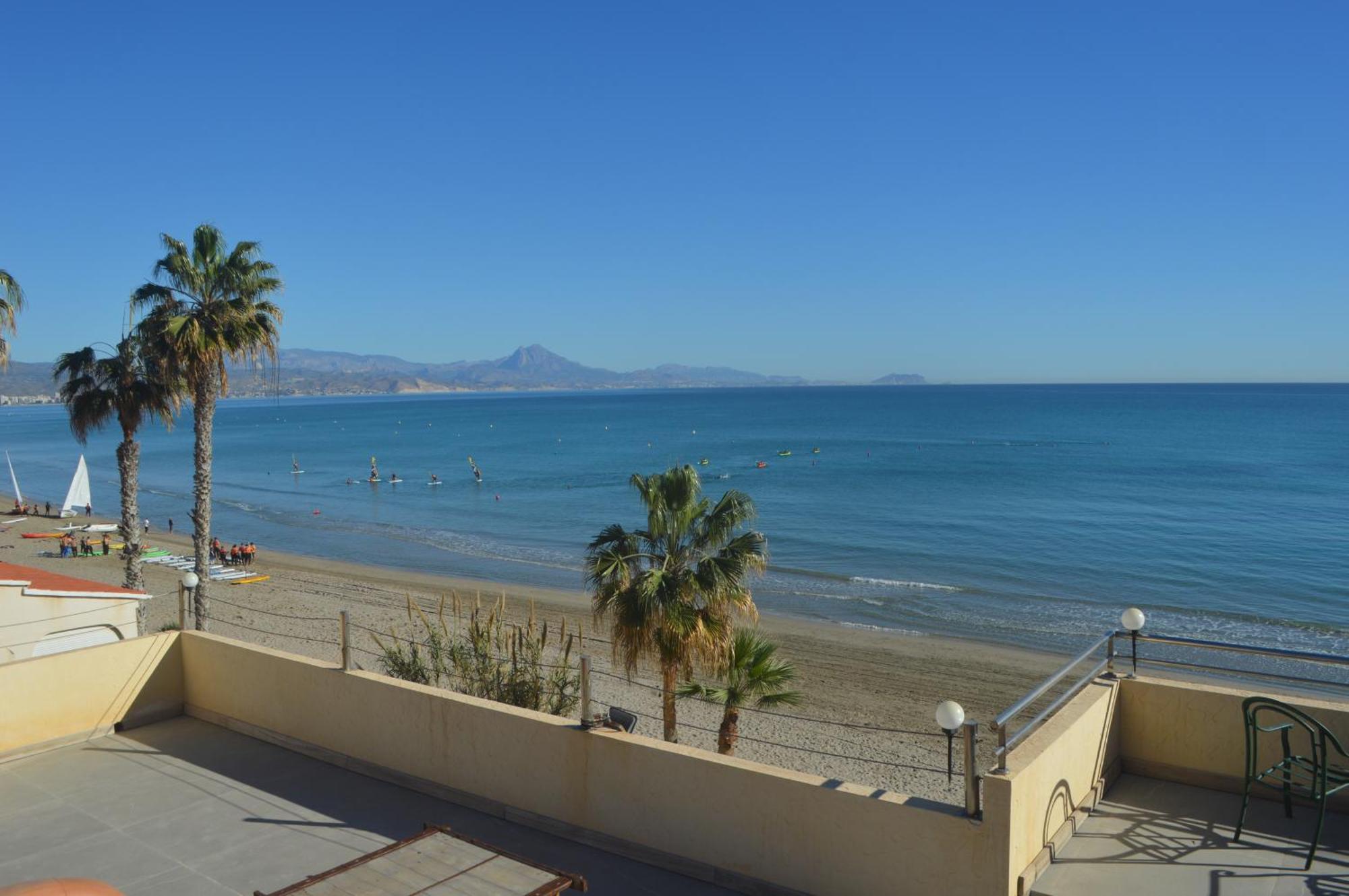 Espectacular Apartamento A Pie De Playa En Chalet Roquetes Alicante Exterior foto